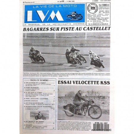 la vie de la moto n° 90/09